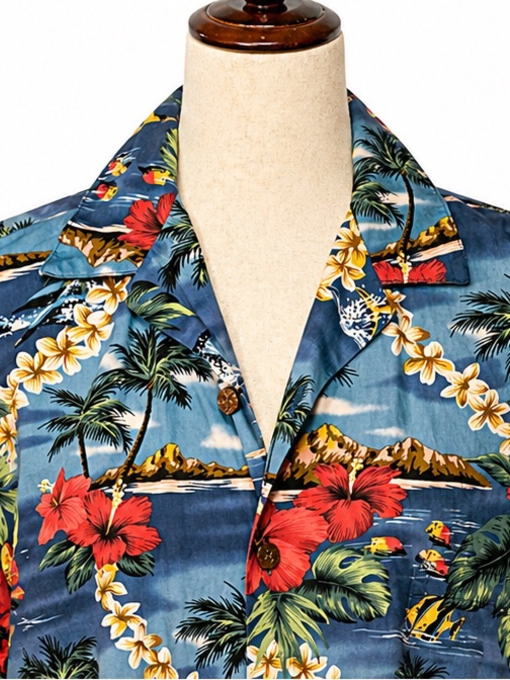 Hilo Hattie The Original Hawaiian short sleeve button down shirt. XL - Picture 2 of 5